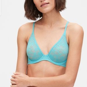 natural lace bra